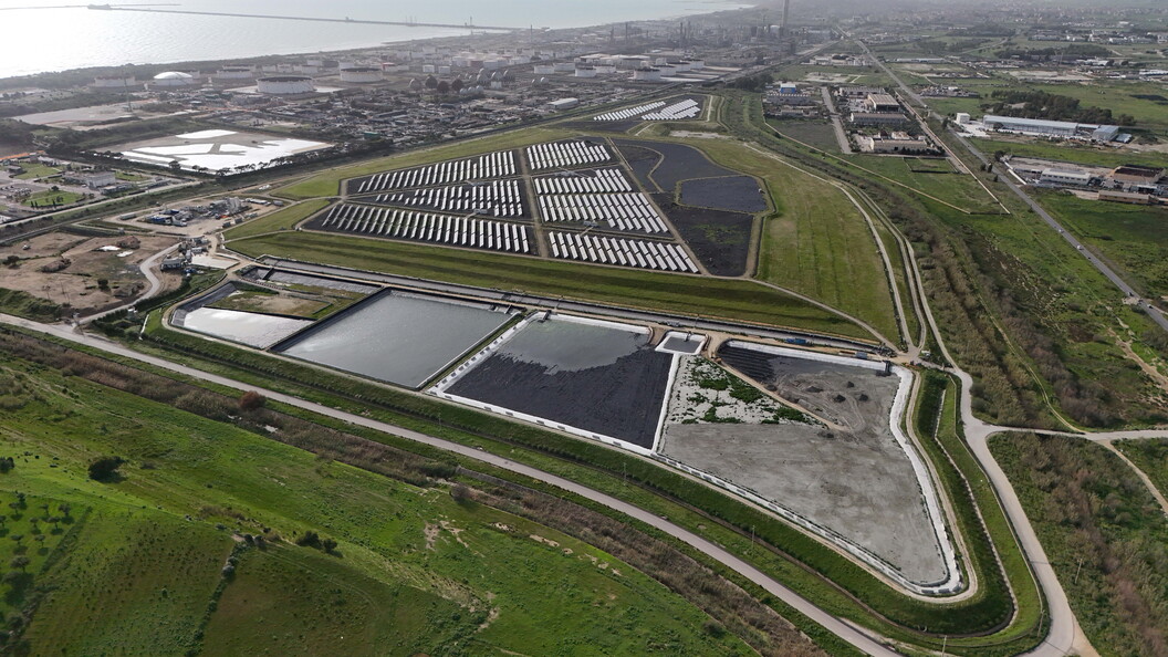 The Gela site from above – from area remediation to requalification