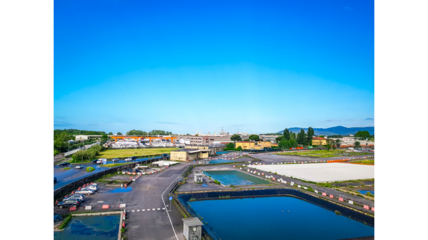 Panoramica sito Avenza