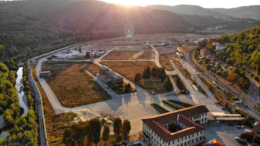 Veduta panoramica sito Cengio